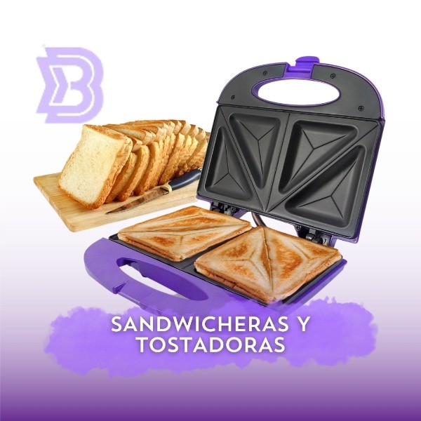 Sandwicheras y tostadoras