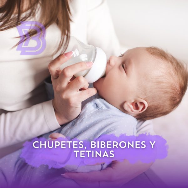 Chupetes, biberones y tetinas