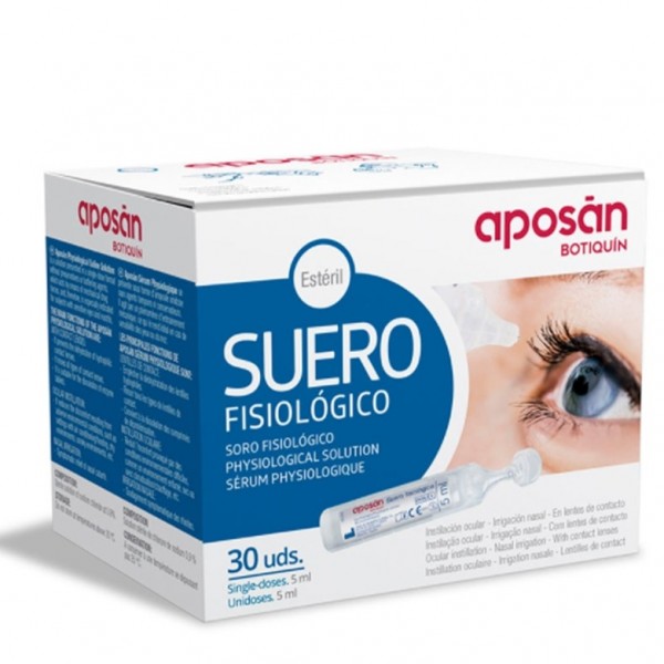 Aposan Suero Fisiologico Monodosis 5 ml 50 Uds